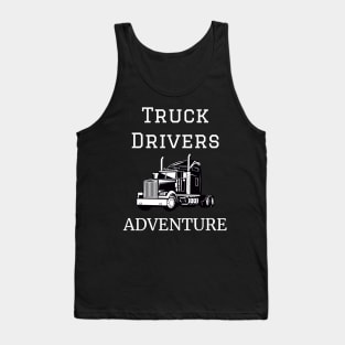 Truck Drivers Adventure Tank Top